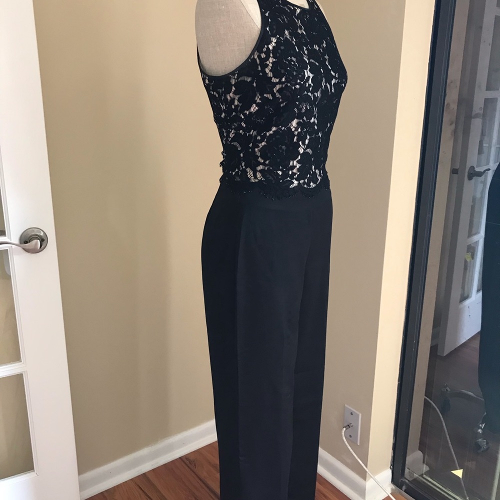 WHBM  black lace with gold top - Picture 2 of 4